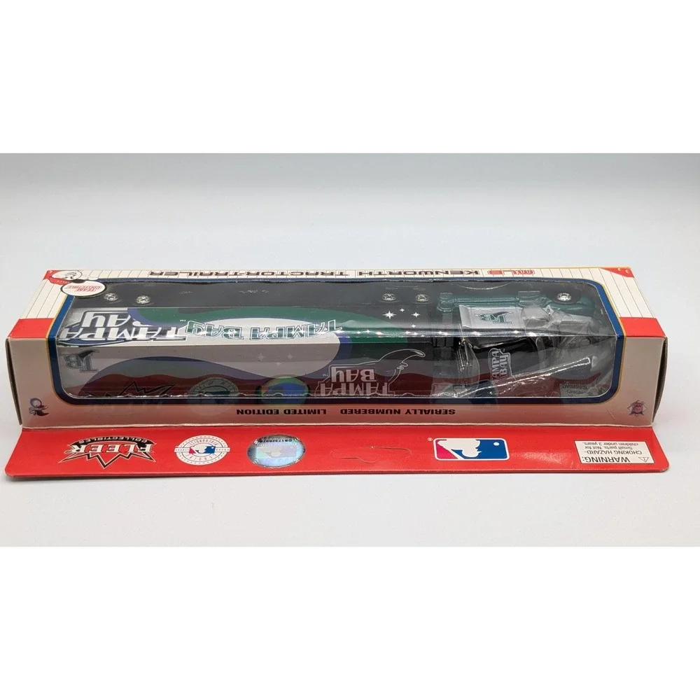 2004 Fleer Collectibles MLB Tampa Bay Devil Rays Kenworth Tractor-Trailer-Truck